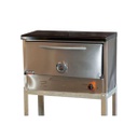 HORNO PIZZERO USMAN H6 MOLDES ACERO CIEGO 500