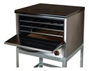 Horno Pizzero A Gas Usman H12 12 Moldes Acero Inox 504