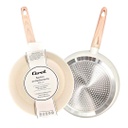 BATERIA DE COCINA CAROL 51630 3 PZAS INDUCCION BLANCO