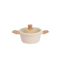 BATERIA DE COCINA CAROL 51408 8 PZAS INDUCCION BLANCO