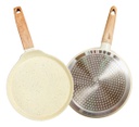 BATERIA DE COCINA CAROL 51408 8 PZAS INDUCCION BLANCO