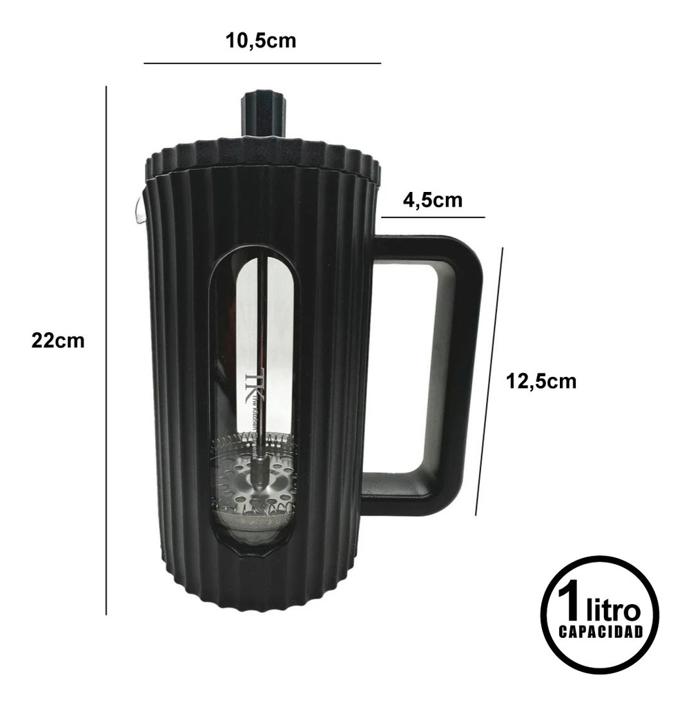 CAFETERA PRENSA TK 302184 FRANCESA 1000C