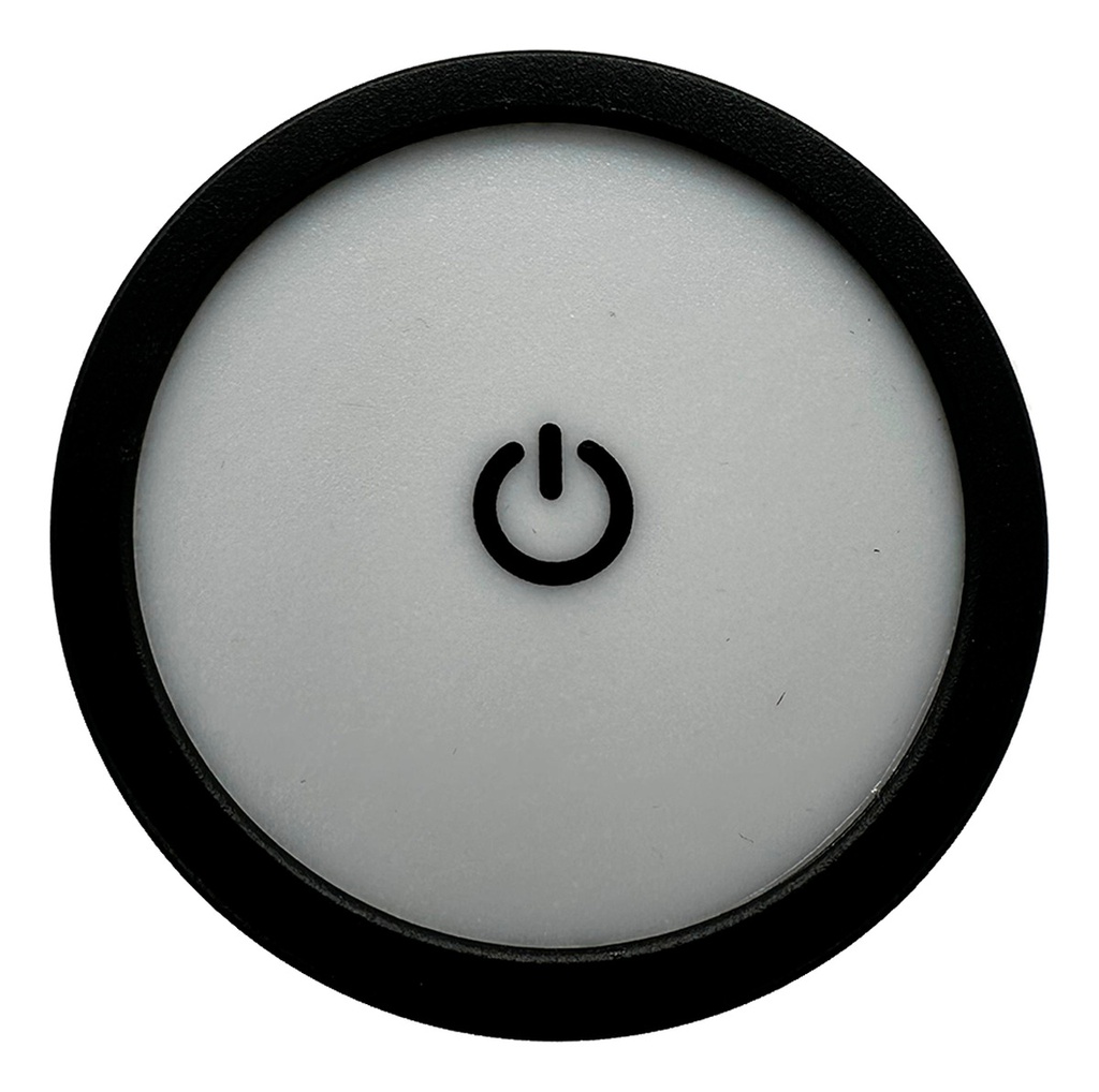 VELADOR INALAMBRICO THE KITCHEN  DE METAL A BATERIA NEGRO