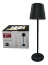 VELADOR INALAMBRICO THE KITCHEN  DE METAL A BATERIA NEGRO