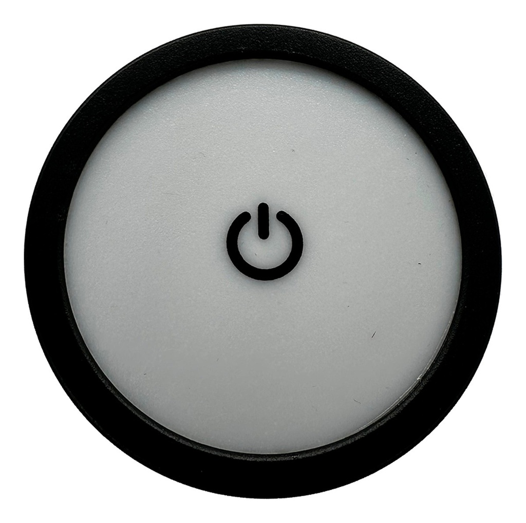 Velador Inalambrico The Kitchen De Metal A Bateria Negro