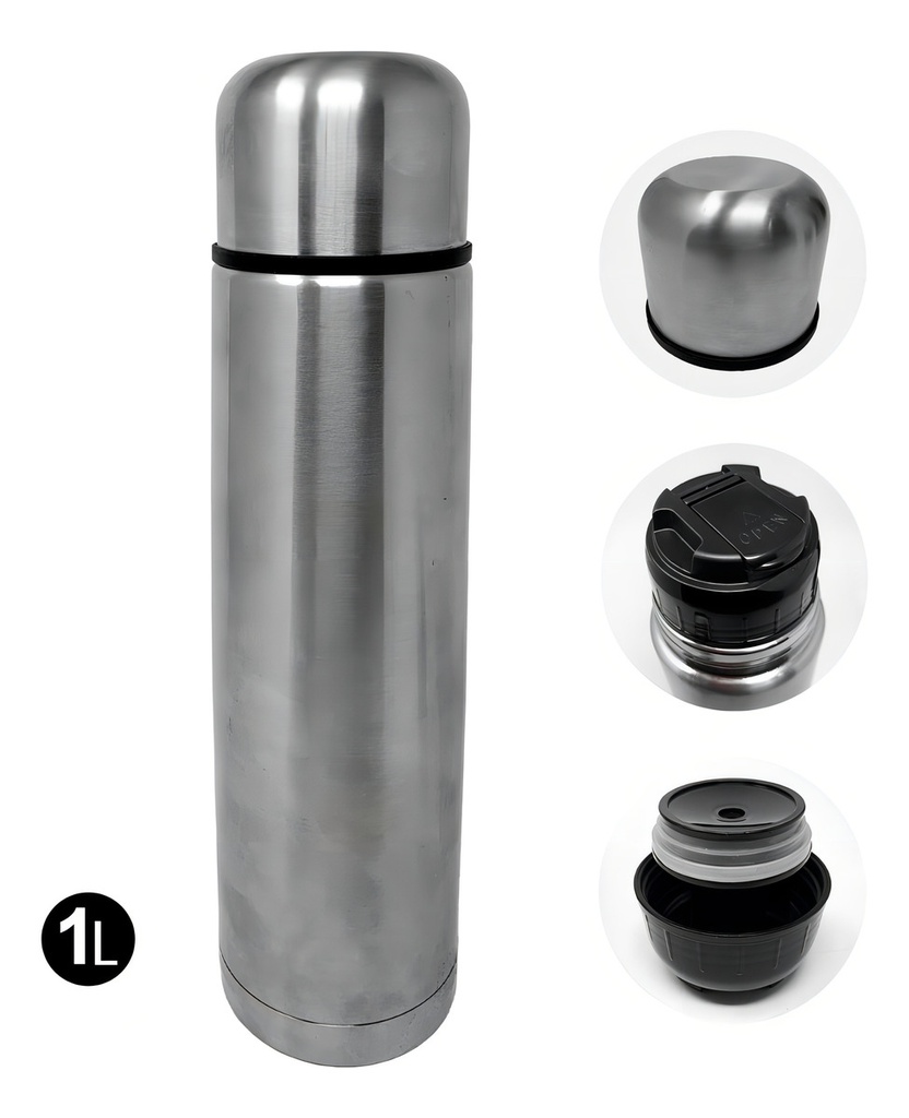 TERMO THE KITCHEN 1L PXP-1006 ACERO INOXIDABLE