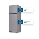 HELADERA PHILCO PHCT302X CICLICA TOP MOUNT 298 L INOX