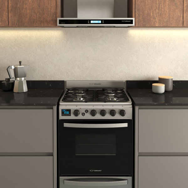 COCINA ORMAY EVO 2040 4H ACERO