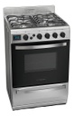 Cocina Ormay Evo A Gas Acero 4 Hornallas Timer Digital Gris