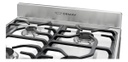 Cocina Ormay Evo A Gas Acero 4 Hornallas Timer Digital Gris