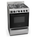 COCINA ORMAY TEMPO A GAS 4H ACERO