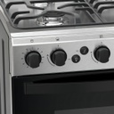 Cocina Ormay Tempo Acero Inoxidable A Gas 4 Hornallas Timer