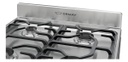 Cocina Ormay Tempo Acero Inoxidable A Gas 4 Hornallas Timer