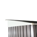 CASETA DE ACERO KUSHIRO FCAI-3M2G PARA JARDIN 3M