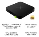 Convertidor Smart Tv X-view Droid Pro Box 4k 2gb Ram
