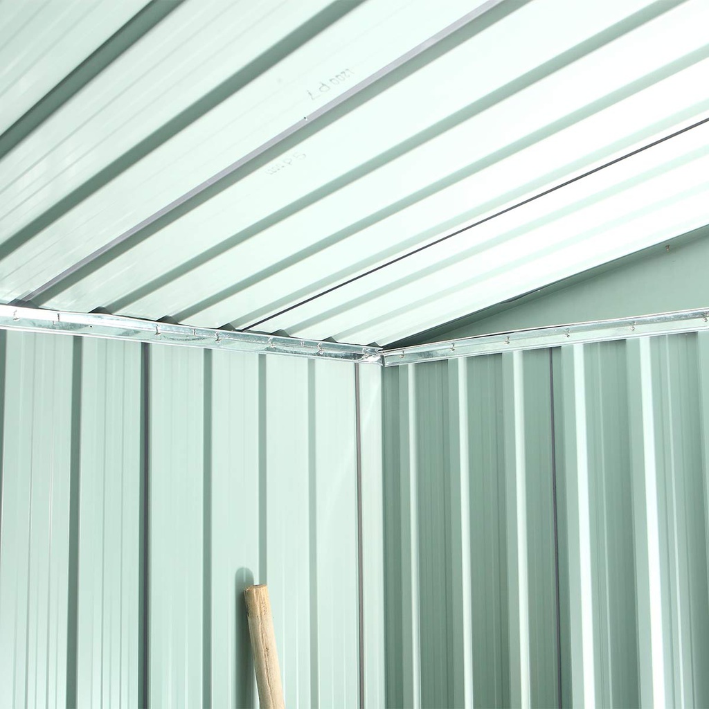 CASETA DE ACERO KUSHIRO FCAI-3M2G PARA JARDIN 3M