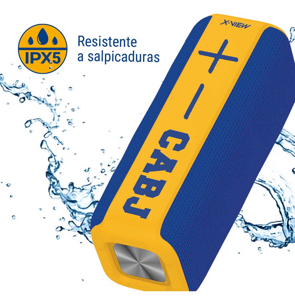 Parlante Inalámbrico X-view Boca Juniors Azul 5w