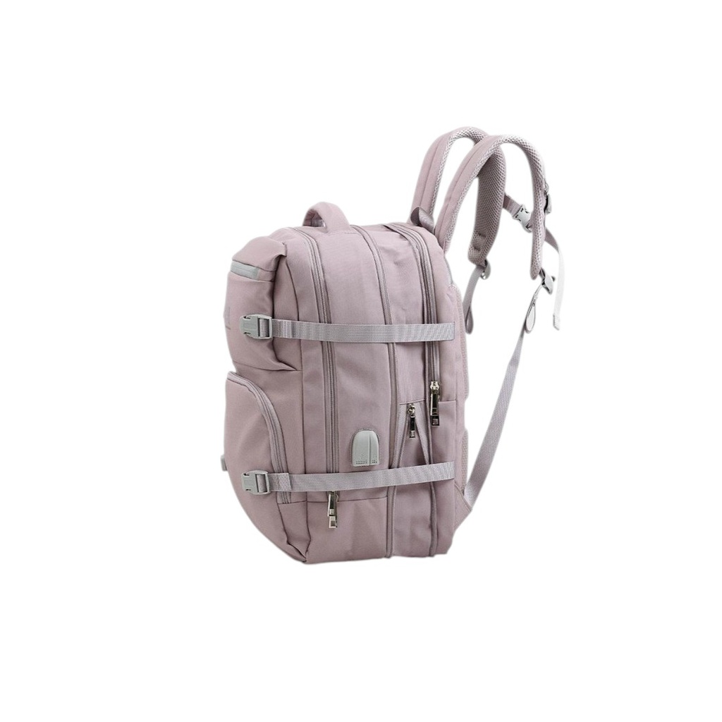 MOCHILA VIAJERA ELF 13706A ROSA 31 LTS