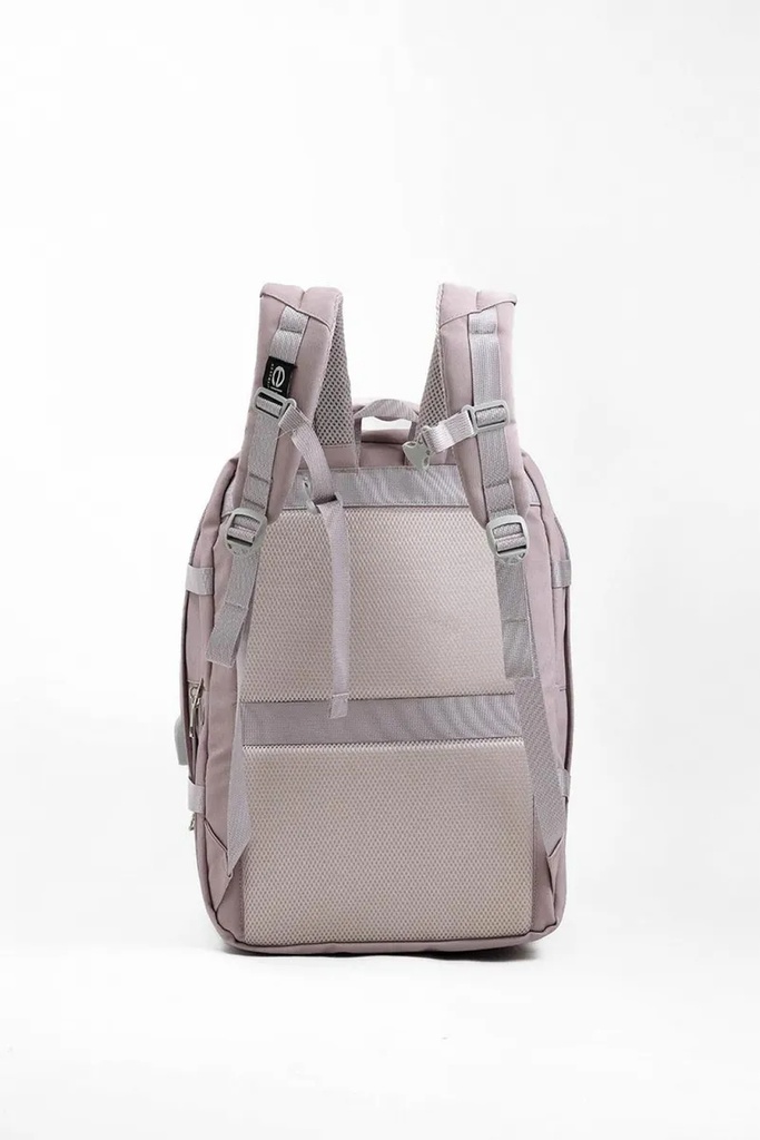 Mochila Viajera Elf Impermeable 31 Litros Cabina Rosa Liso