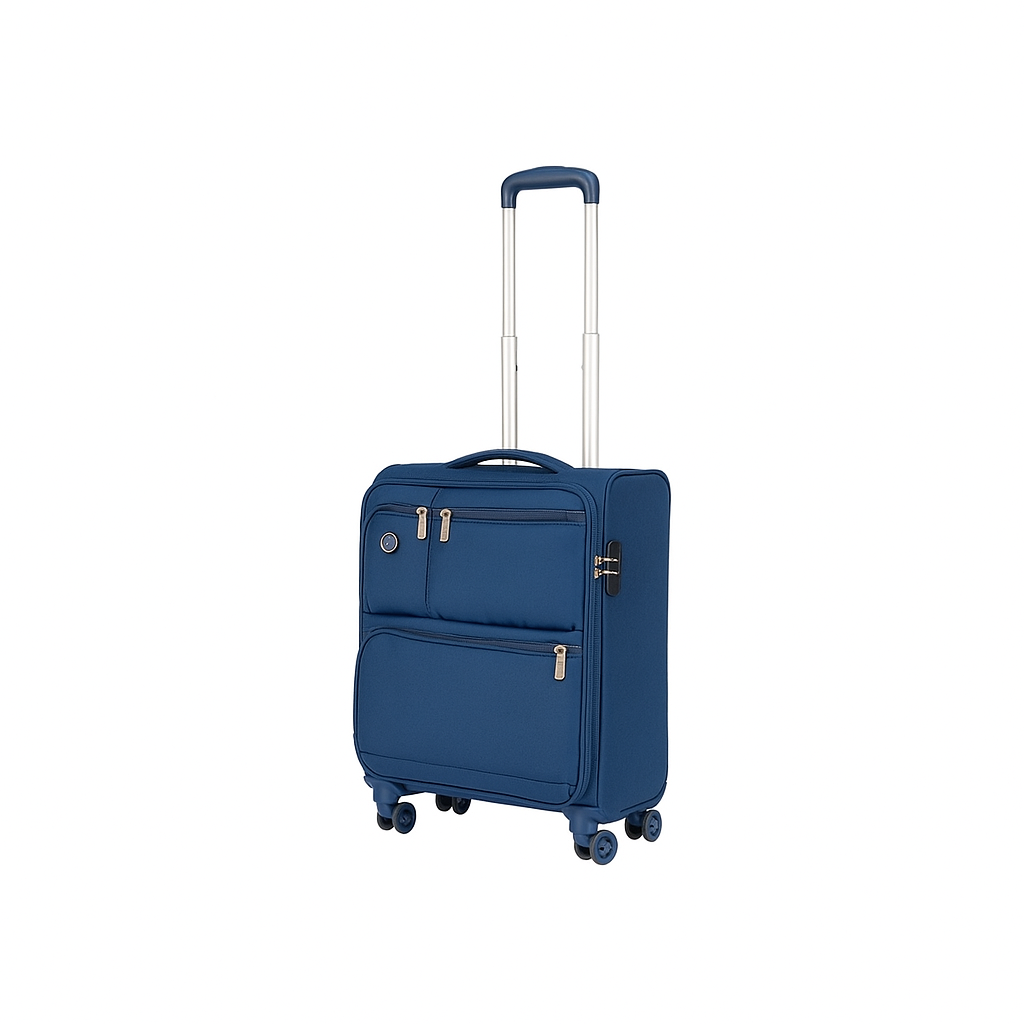 VALIJA ELF 20" 3400/20A AZUL 4 RUEDAS 360