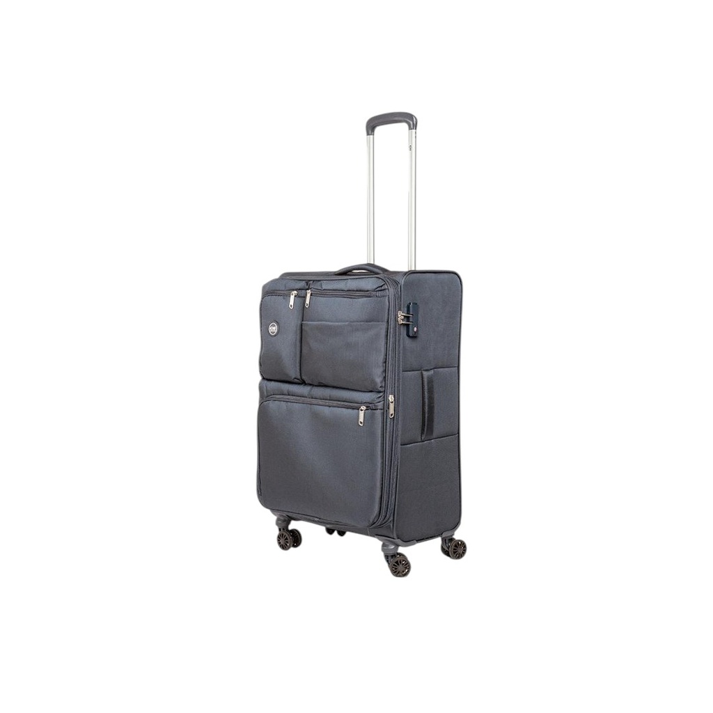 VALIJA ELF 24" 3400/24N AZUL 4 RUEDAS 360