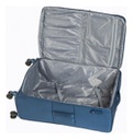 VALIJA ELF 24" 3400/24A AZUL 4 RUEDAS 360