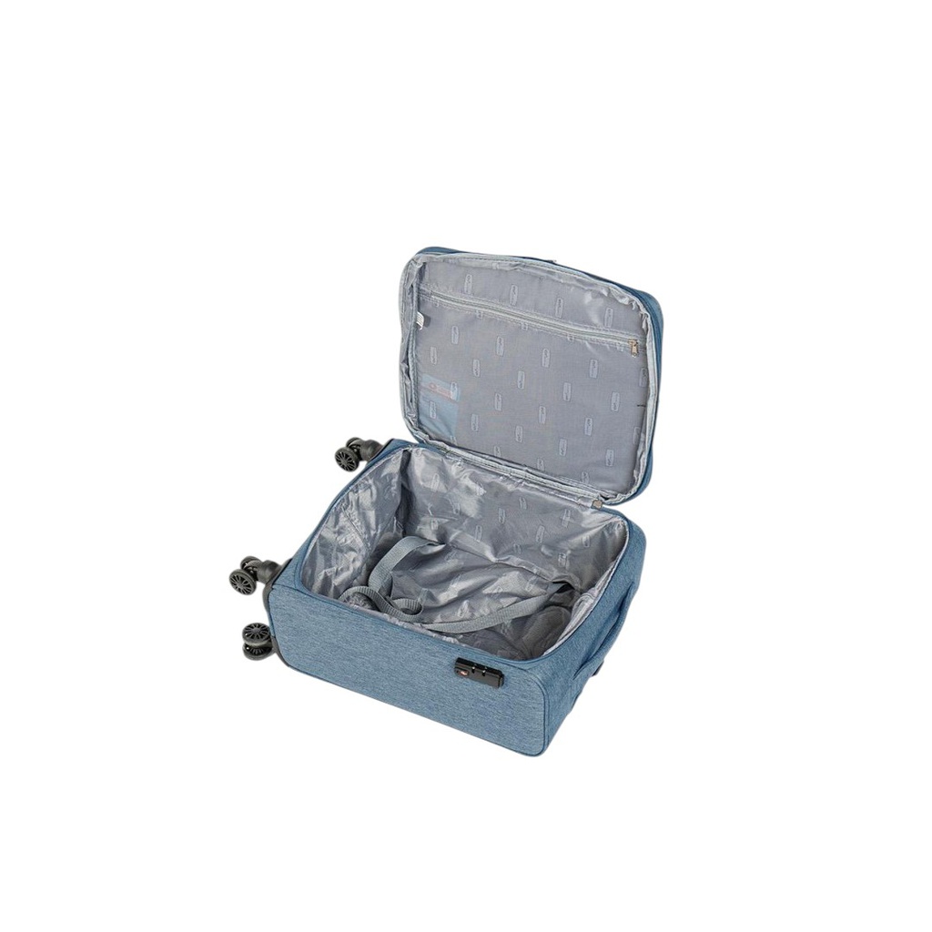 VALIJA ELF 20" 3410/20C CELESTE 4 RUEDAS 360