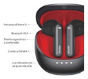 Auricular In Ear X-view River Plate Bluetooth Color Negro
