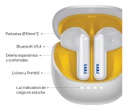 Auricular In Ear X-view Boca Juniors Bluetooth Blanco