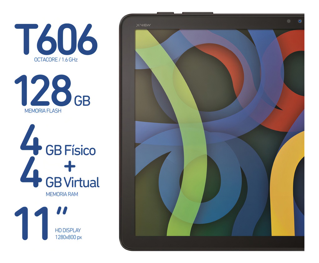 Tablet X-view Quantum Q11 11'' 128gb 4 + 4 Gb Ram Virtual