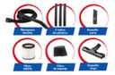 ASPIRADORA KALYDON TACHO METAL 40 LT 1300W