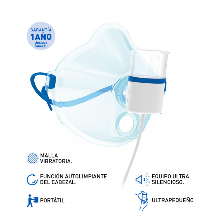 NEBULIZADOR SILFAB MINIMESH NM10 CON USB-C