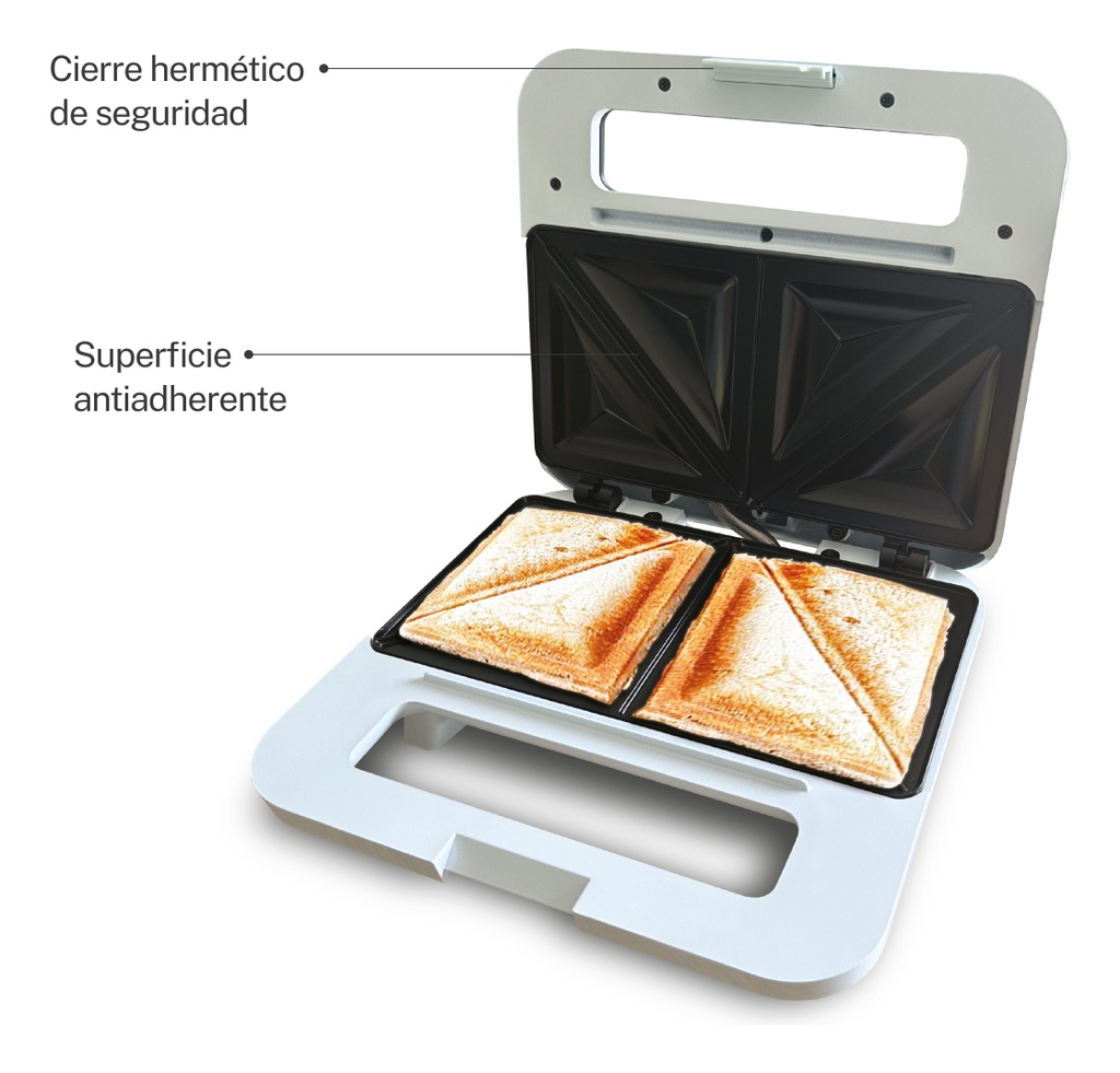 Sandwichera Tostadora Electrica Smart-tek Sd1065