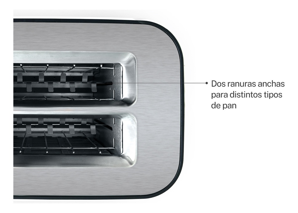 Tostadora T900 Eléctrica 7 Niveles Blanco Smart-tek 800w