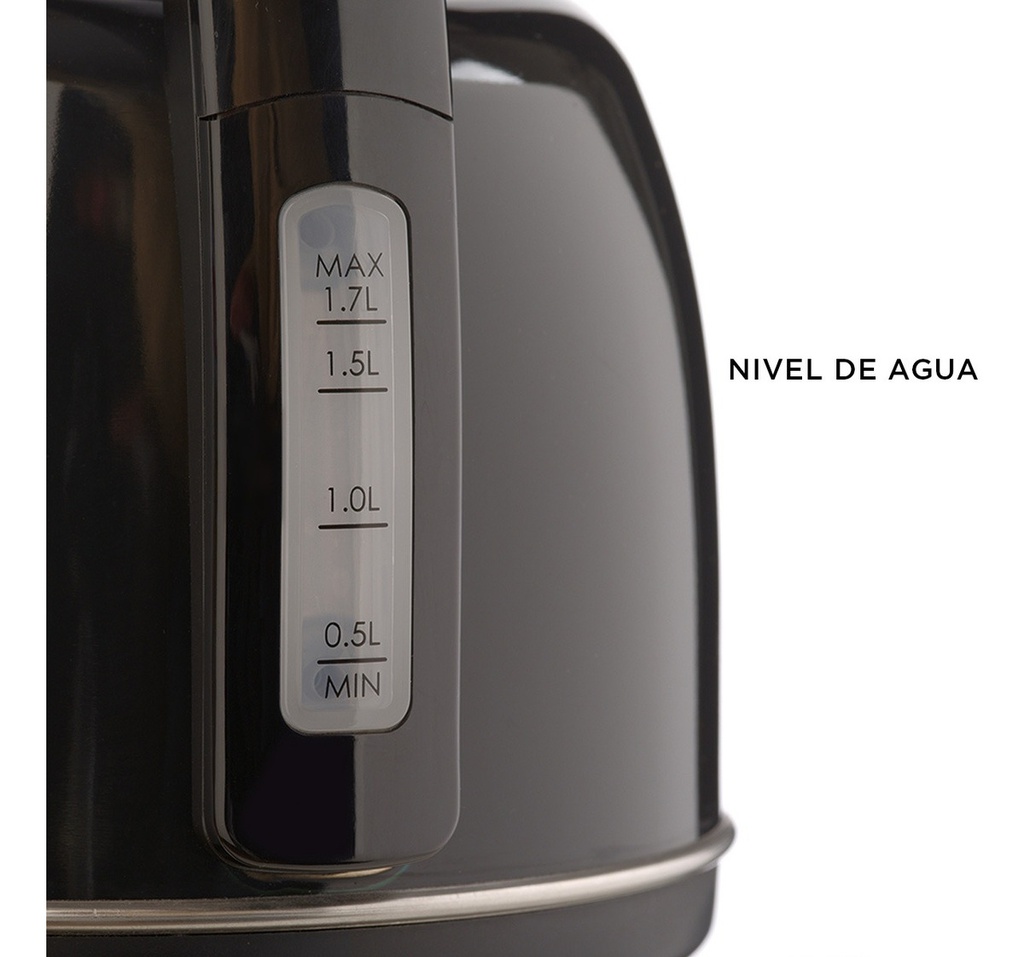 Pava Electrica Styler Kd400 Smart-tek Negro 1850w 1.7l