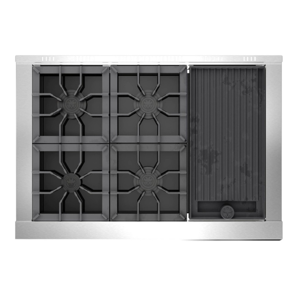 COCINA MORELLI 1100 6H CON PLANCHA G/N