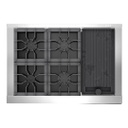 COCINA MORELLI 1100 6H CON PLANCHA G/N