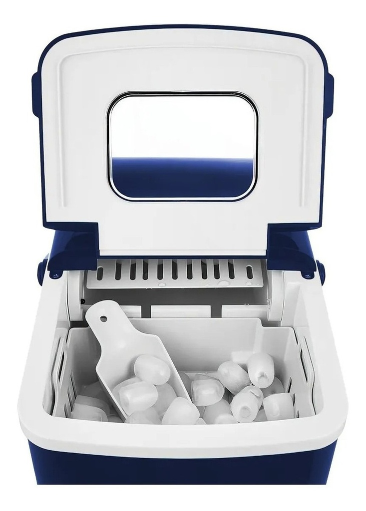 Fabricadora De Hielo Smart Tek Ice Maker Automática Portatil
