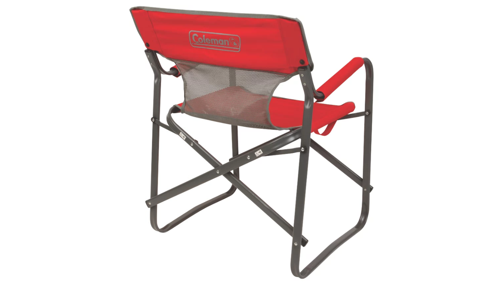SILLON DIRECTOR COLEMAN BREEZE STEEL DECK 136KG ROJA 2000019421