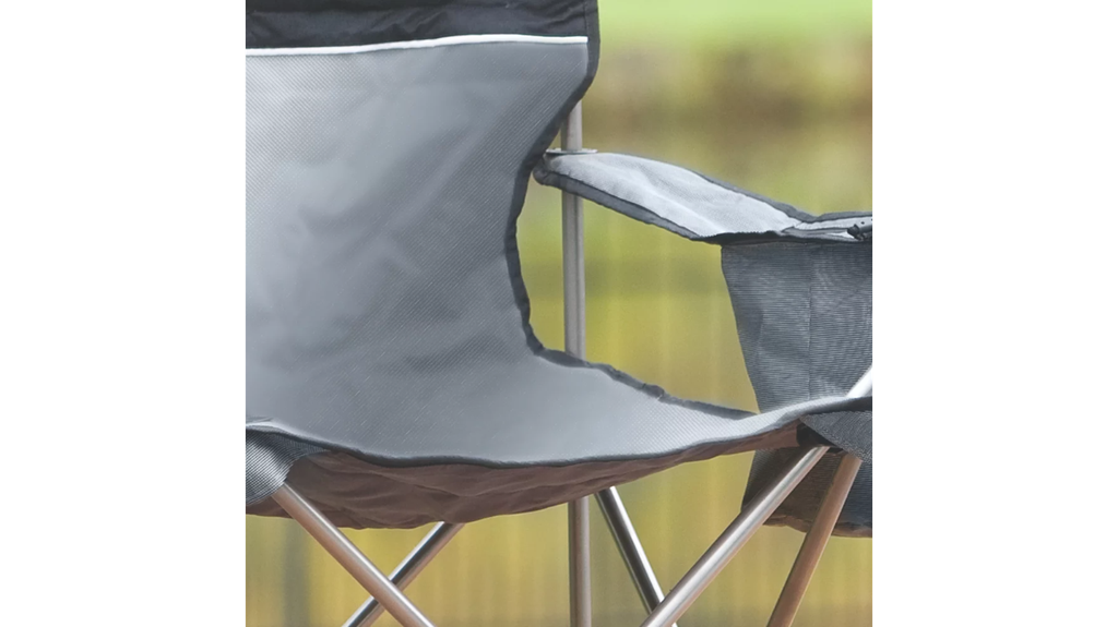 SILLON DIRECTOR COLEMAN 148KG C/ENFRIADORA 20220216 NEGRO/GRIS