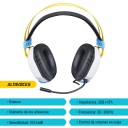 COMBO GAMER LEVEP UP PERSEO AURICULAR MOUSEPAD MOUSE Y TECLADO