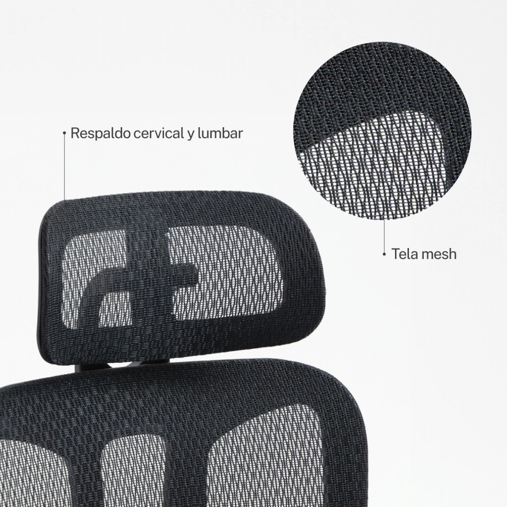 SILLA GAMER OFICINA MICROCASE BIGBOSS V2 NEGRA
