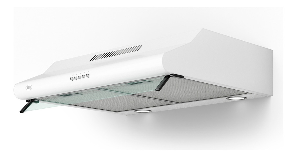 Campana De Pared Extractor Estratto B 3 Vel Luz Led Blanca