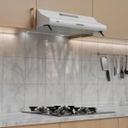 Campana De Pared Extractor Estratto B 3 Vel Luz Led Blanca
