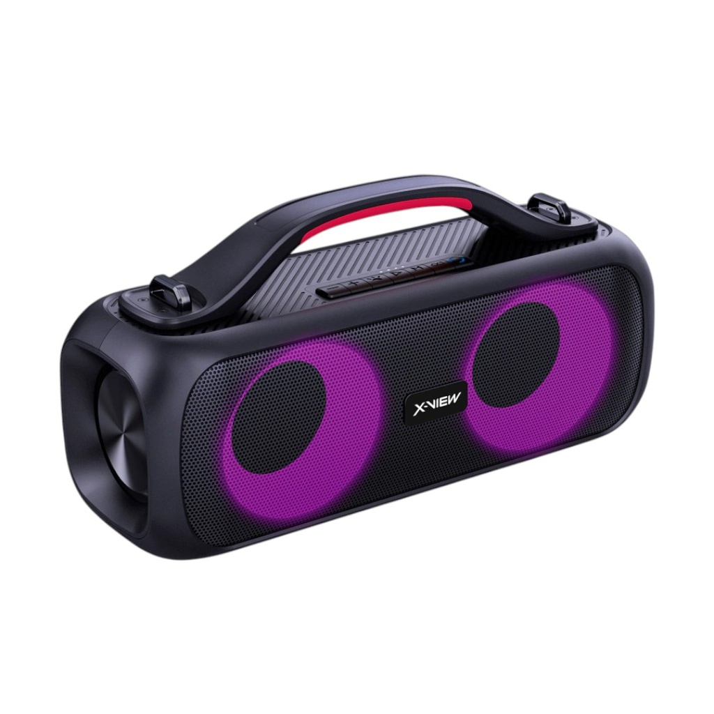 PARLANTE XVIEW BLAST X6 BLUETOOTH PORTATIL NEGRO