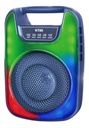 Parlante Kioto Kt85 Inalambrico 8  Usb 10w Luz Led Rgb