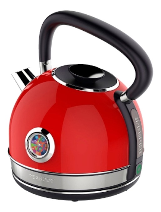 Pava Eléctrica Peabody 8214 Pe-kv8214 Roja 1.7l