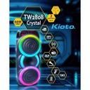 PARLANTE KIOTO TW2808 CRYSTAL LED RGB