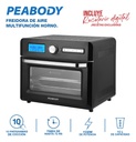 Horno Freidora De Air Multifunción Digital Peabody Pe-hdm15n
