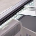 Freezer Horizontal Blanco Inelro Fih-550-pi 520 Lts